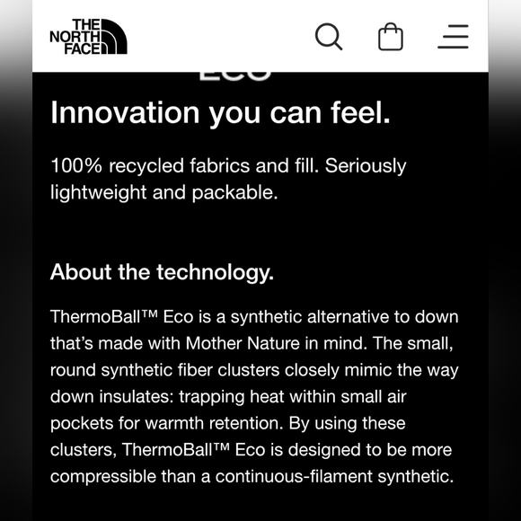 The North Face Women's Red Thermoball Hooded Parka Size Small - Picture 9 of 10